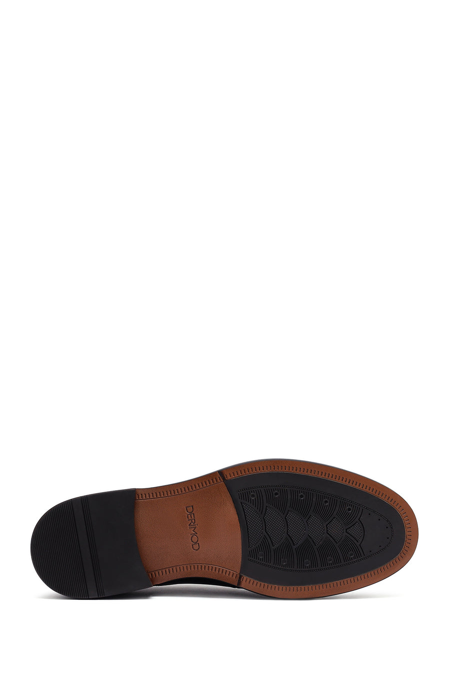 Men's Brown Lace-Up Leather Classic Shoes