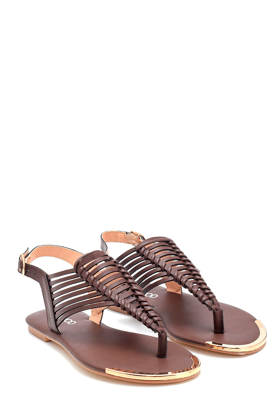 Women's Knitted Detailed Sandals