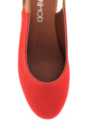 Women's Red Wedge Heel Espadrilles | Derimod