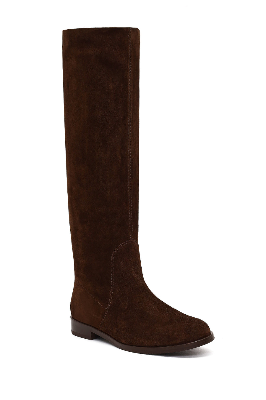 Women's Brown Suede Leather Boot