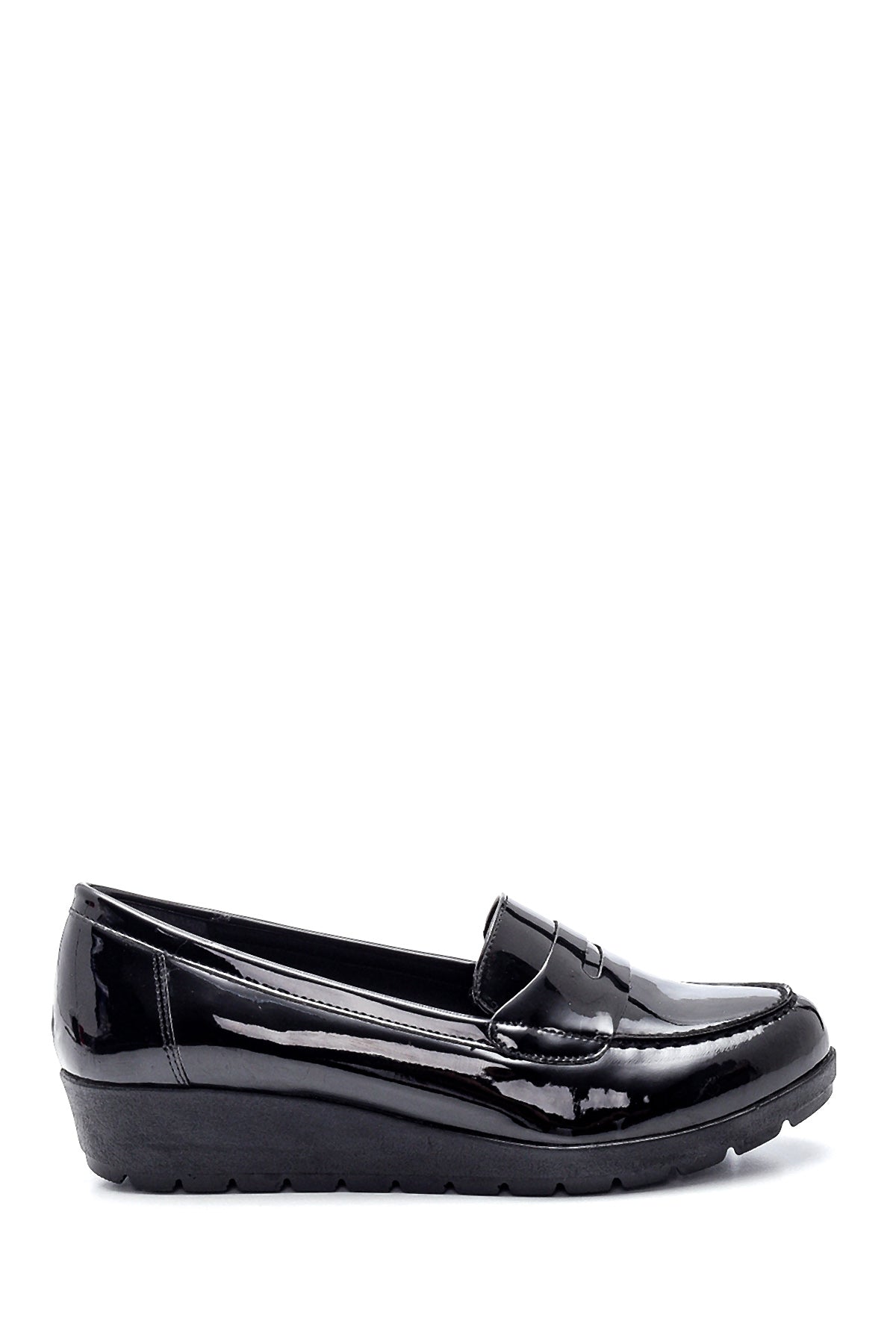 Women's Patent Leather Loafer 21WFE401216 | Derimod