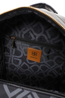 Woman Black Long-Strap Backpack | Derimod