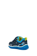 Geox Erkek Bebek Lacivert Lightyloo Bantlı Deri Sneaker | Derimod
