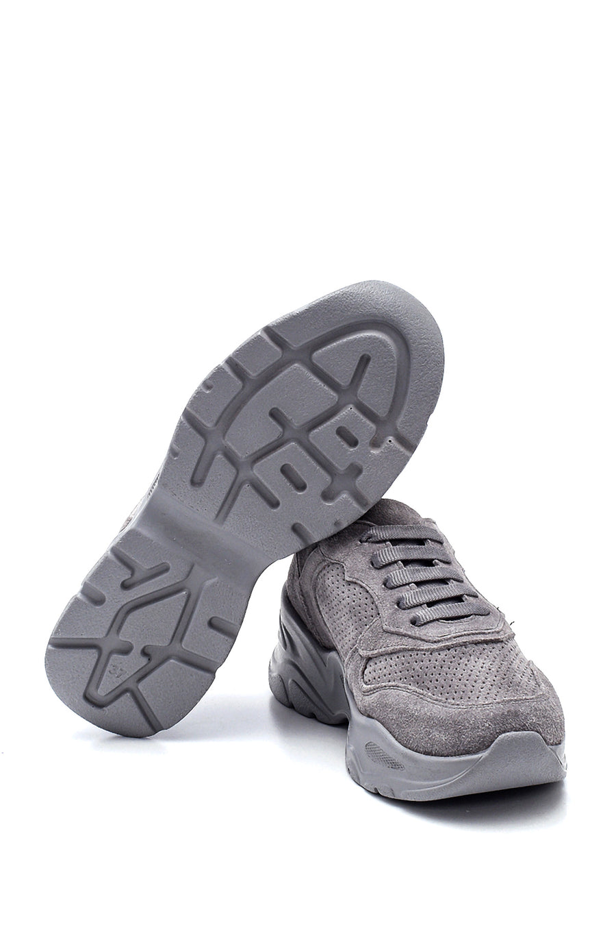 Women's Leather Suede Sneaker