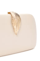 Women's Cream Long Chain Strap Clutch Bag | Derimod