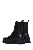 Women's Black Leather Boots | Derimod