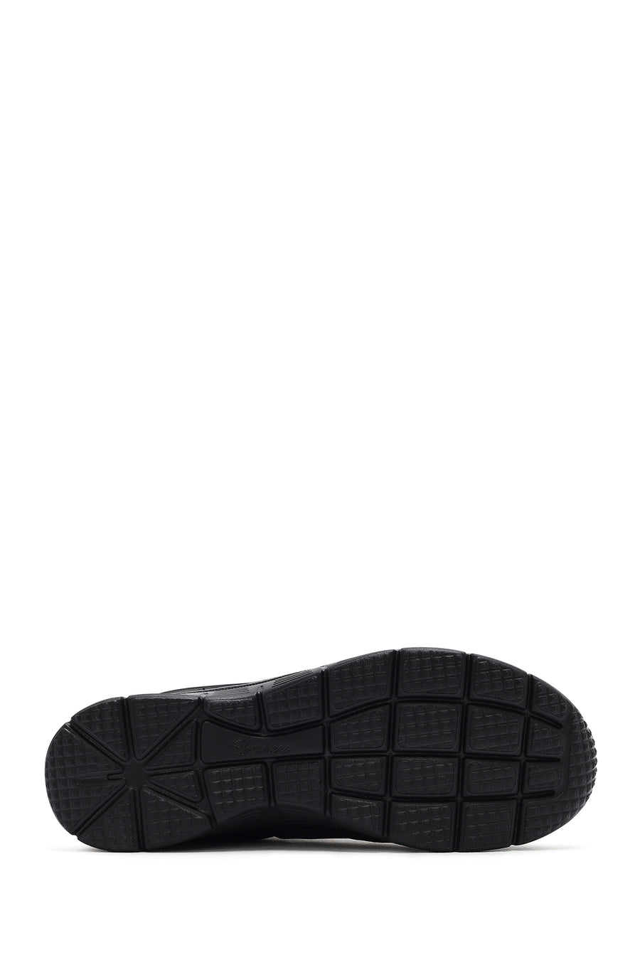 Skechers Kadın Siyah Fashion Fit Bağcıklı Kalın Tabanlı Kumaş Sneaker