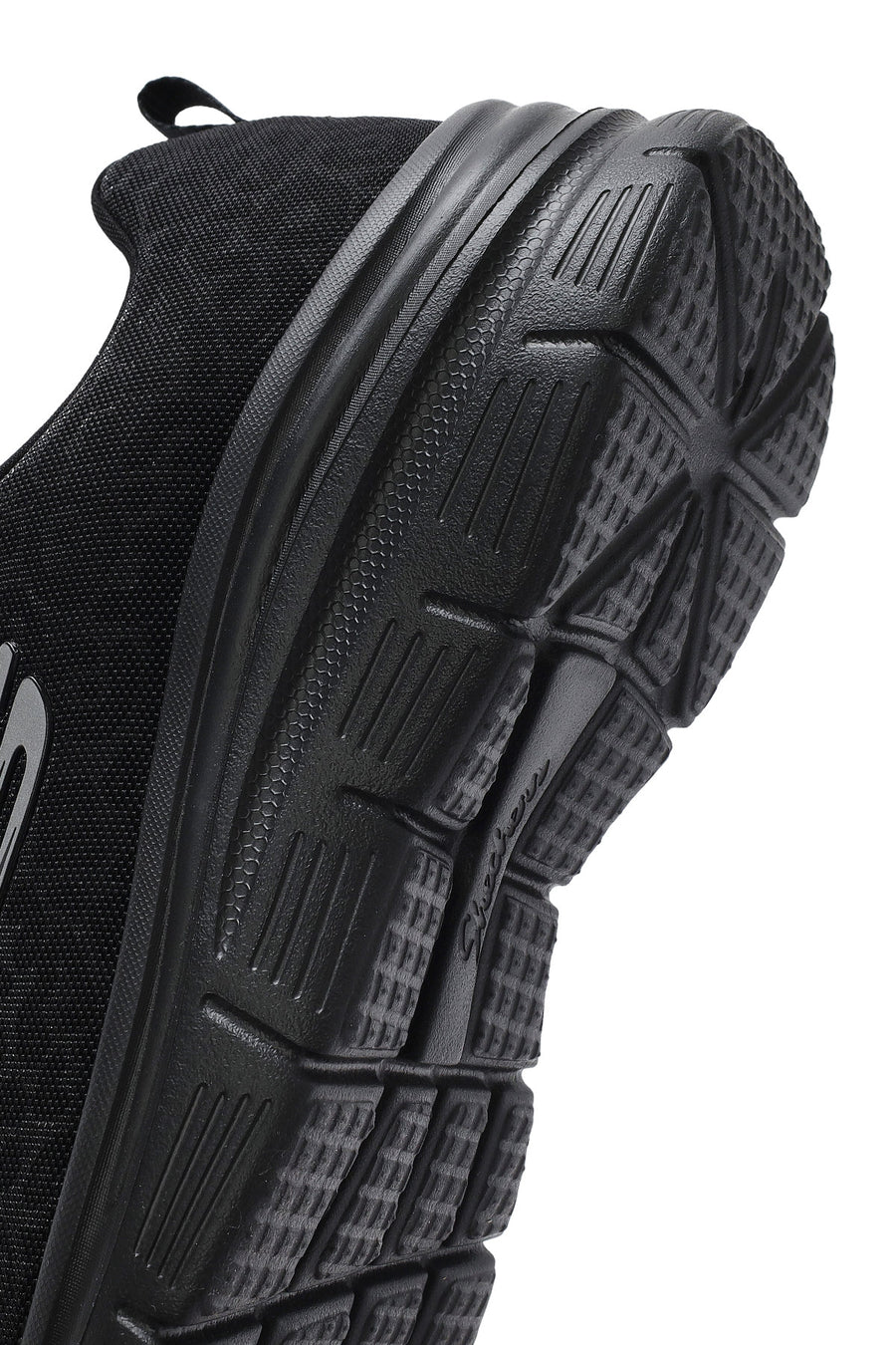 Skechers Kadın Siyah Fashion Fit Bağcıklı Kalın Tabanlı Kumaş Sneaker