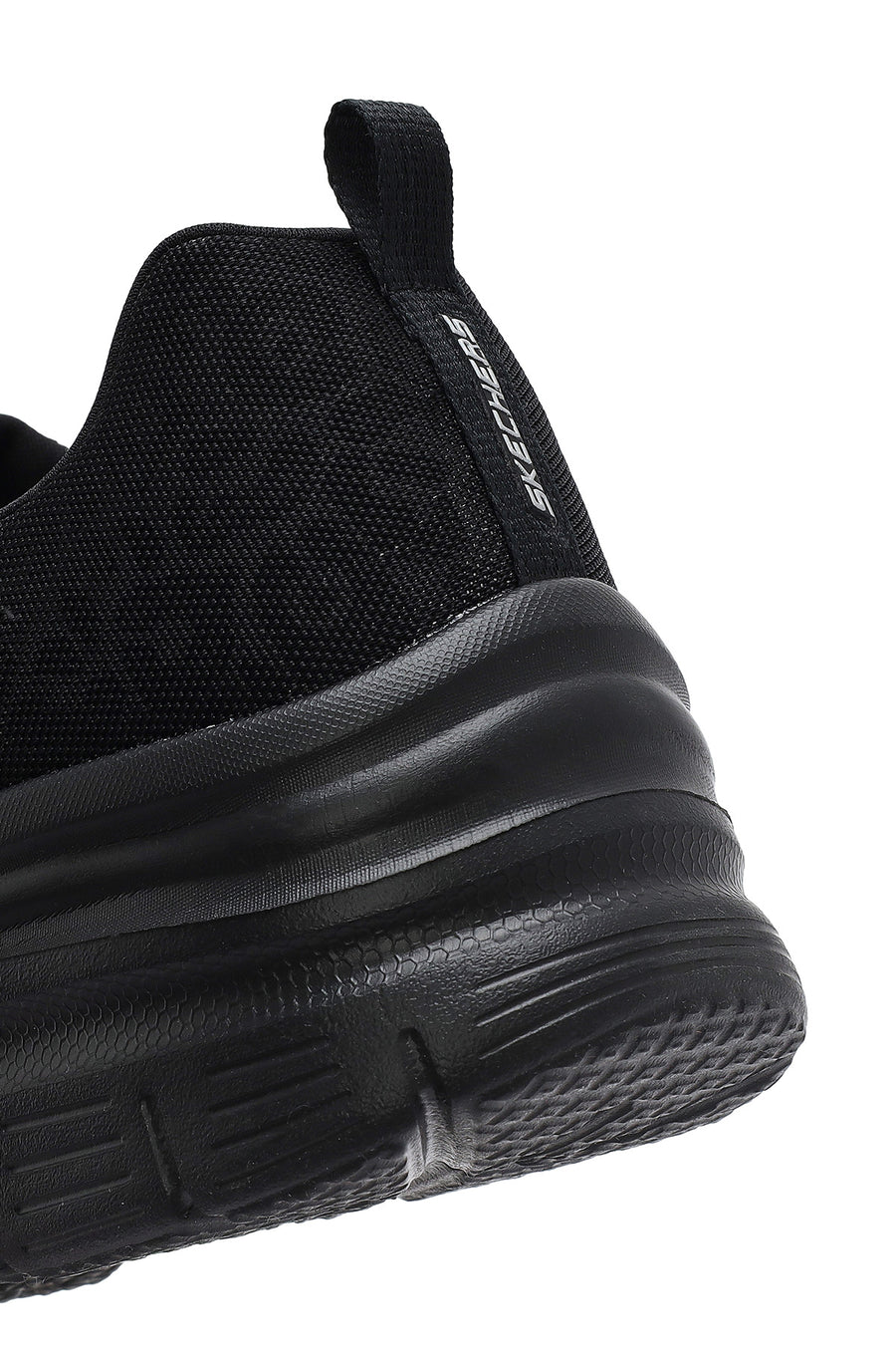 Skechers Kadın Siyah Fashion Fit Bağcıklı Kalın Tabanlı Kumaş Sneaker