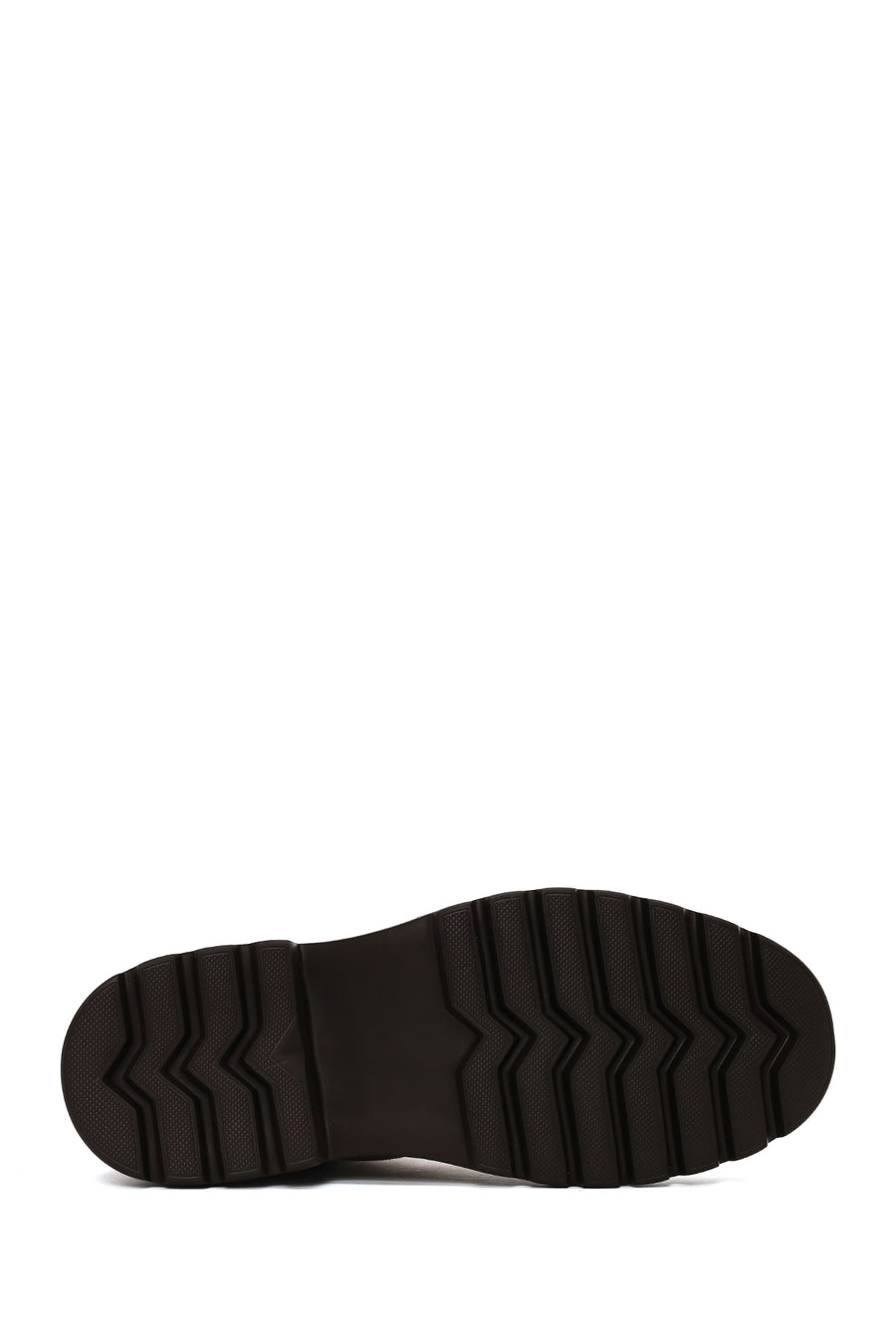 Male Brown Thick-Soled Suede Chelsea Boots