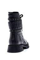 Women's Leather Stone Detailed Boots | Derimod