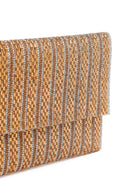 Woman Pink Chain-Strap Embellished Evening Bag | Derimod