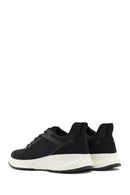 Erkek Siyah Bağcıklı Kalın Tabanlı Sneaker | Derimod