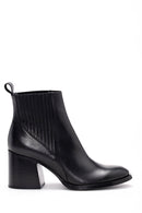 Women's Heeled Leather Boots | Derimod