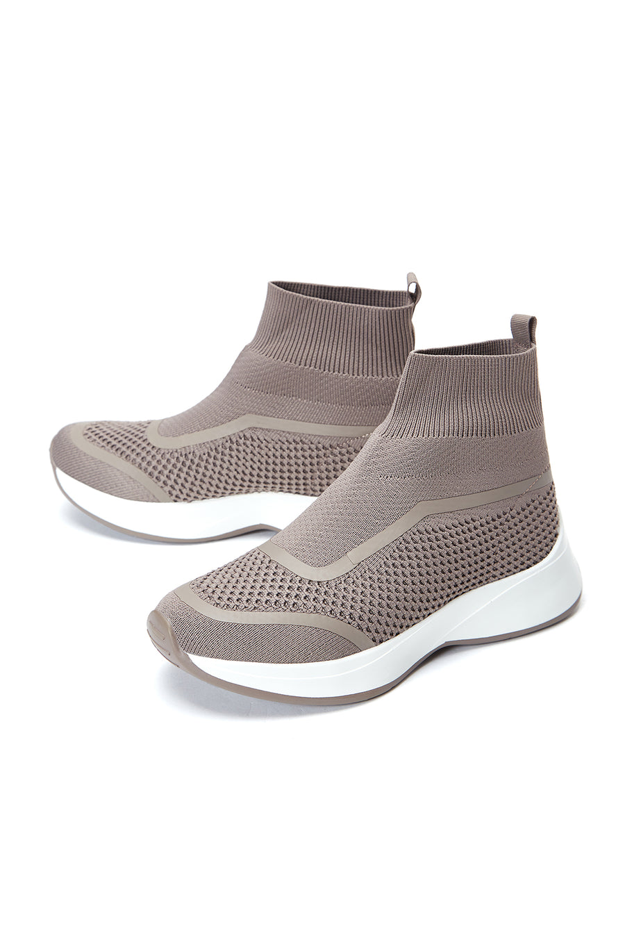 Women's Mink High Top Sneaker