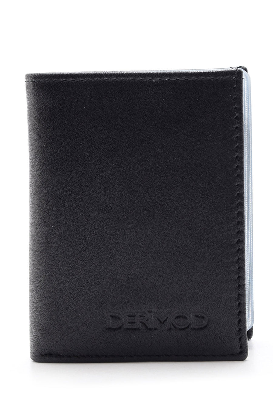 Men's Black Leather Card Holder 000A2D830118 | Derimod