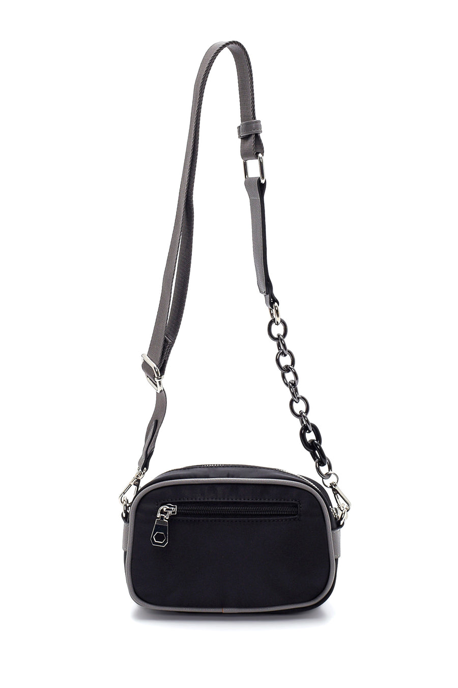 Women's Metal Detailed Crossbody Bag