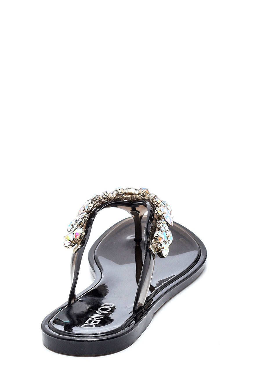 Women's Black Stone Flip Flops