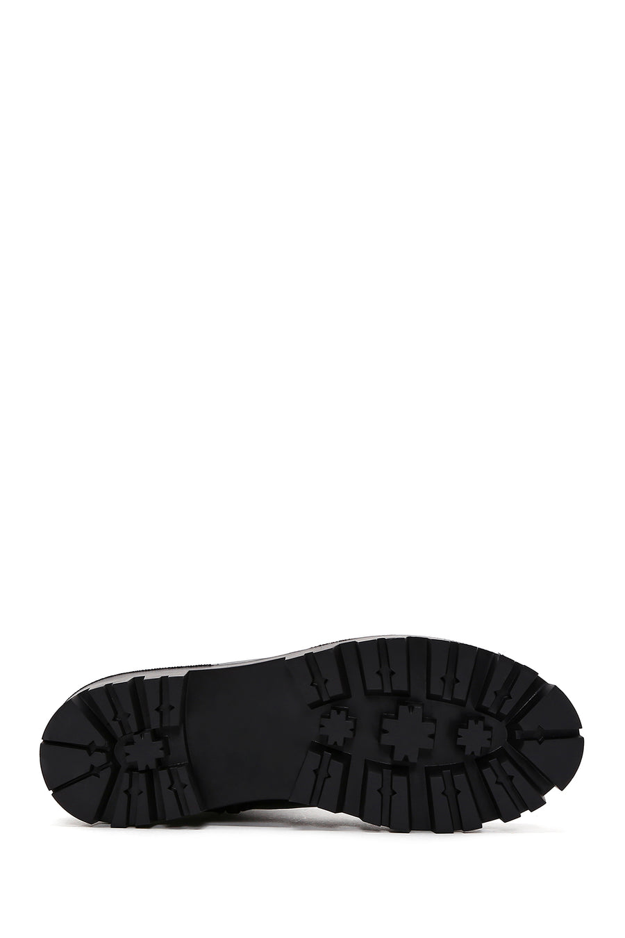 Women's Black Leather Zipper Classic Boots