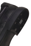 Male Black Lace-Up Leather Casual Shoes | Derimod