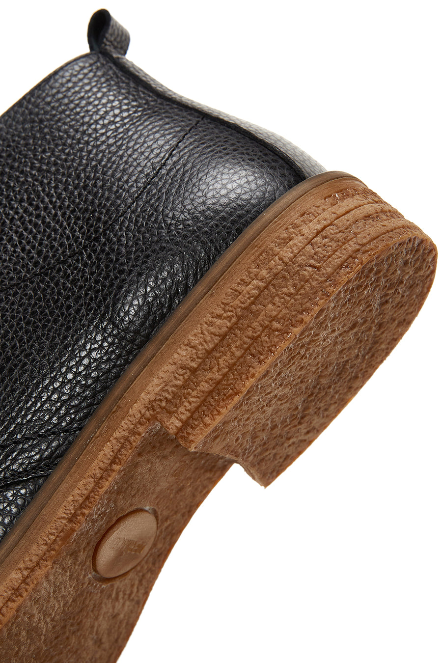 Men's Black Leather Casual Boots