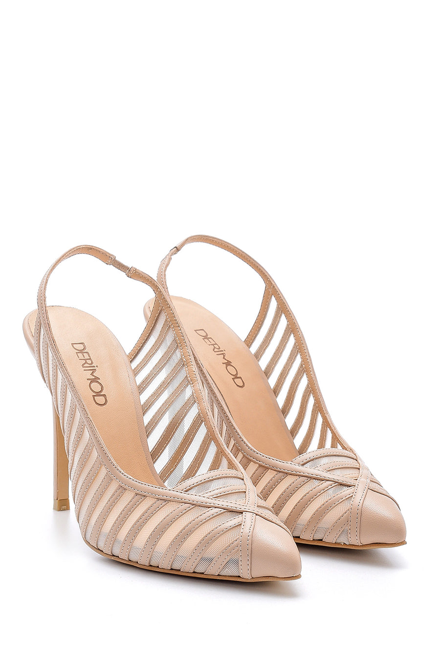 Women's Leather Heeled Shoes