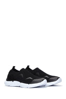 Women's Black Fabric Sneaker | Derimod