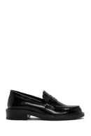 Kadın Siyah Deri Casual Loafer | Derimod