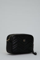 Black Women's Leather Crossbody Bag | Derimod