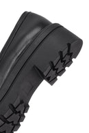 Kadın Siyah Kalın Tabanlı Maskülen Loafer | Derimod