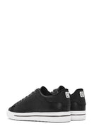 Men's Black Lace-up Leather Sneaker | Derimod