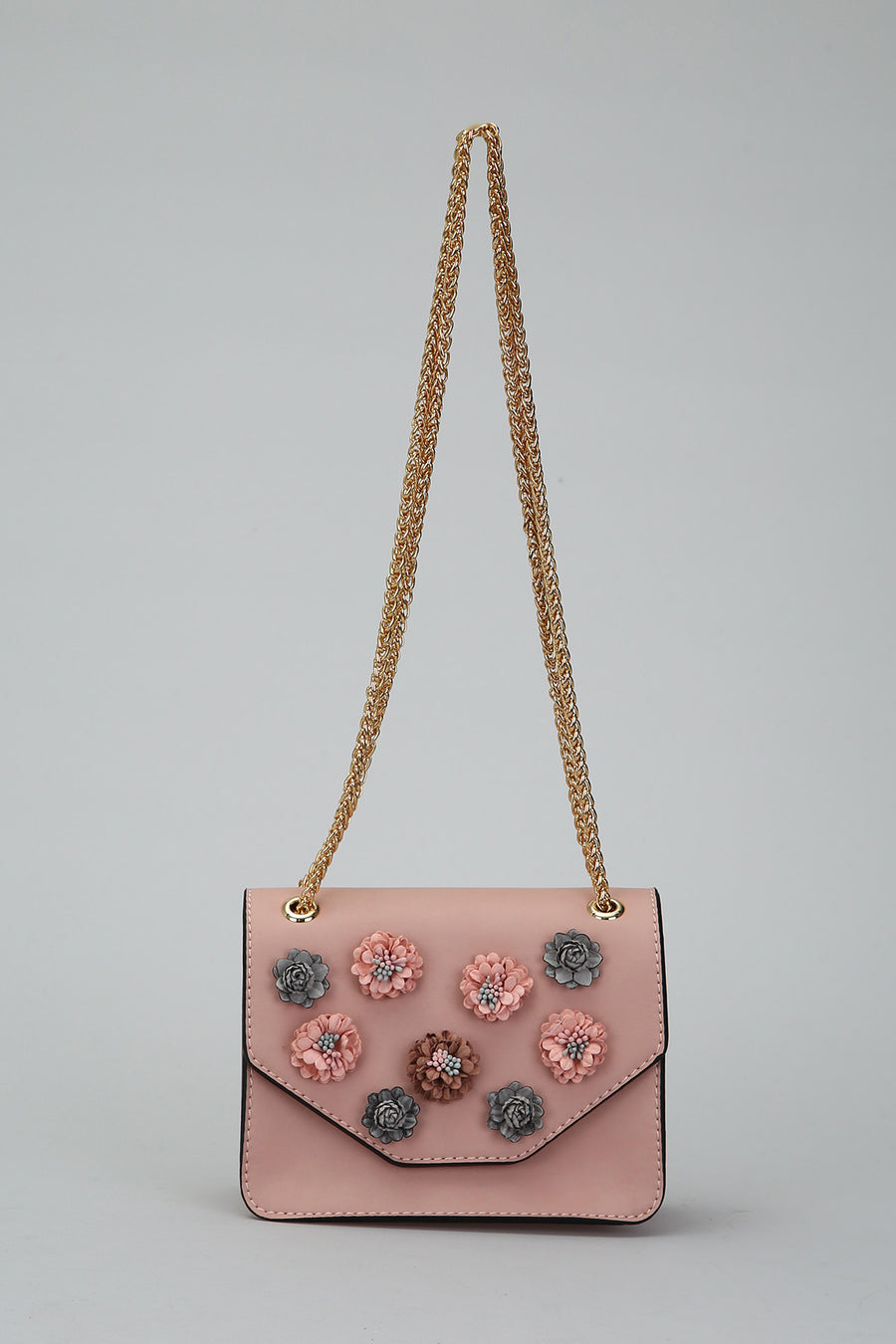 Women's Shoulder Bag with Flower Detail 18SBD264718 | Derimod
