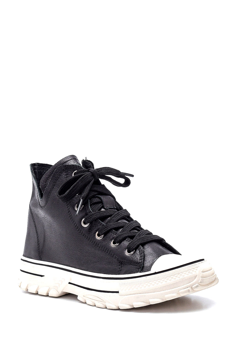 Women's Leather Sports Boots