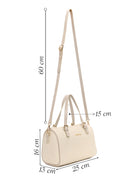 Woman Cream Long-Strap Knitted Shoulder Bag | Derimod