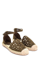 Women's Straw Sole Sandals | Derimod