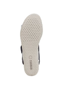 Geox Women Navy Blue D S.Vega F - All Nub. Cow + Me. Le Leather Sandals | Derimod