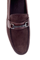 Men's Suede Buckle Detailed Shoes | Derimod