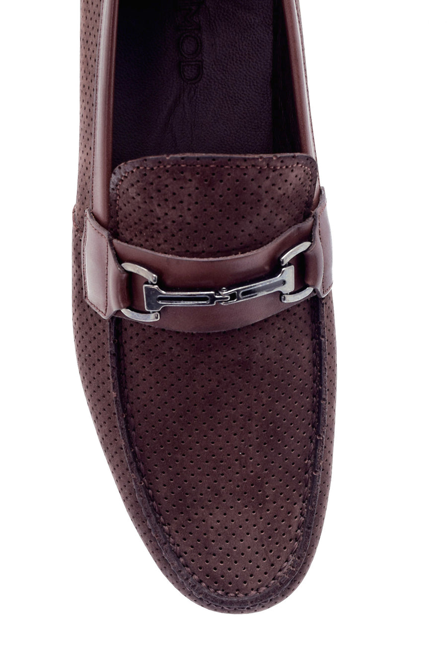 Men's Suede Buckle Detailed Shoes