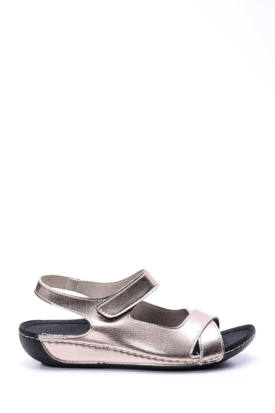 Women's Gold Comfort Sandals 19SFE291332 | Derimod
