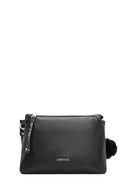 Women's Black Crossbody Bag with Accessory Detail | Derimod
