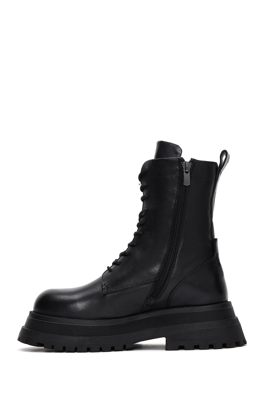 Women's Black Leather Boots