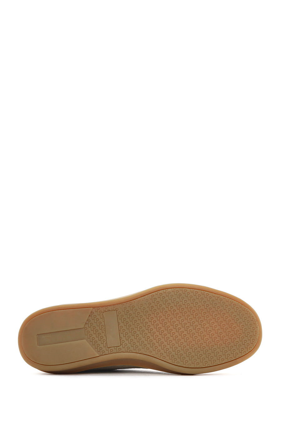 Men's Beige Lace-Up Suede Leather Sneaker