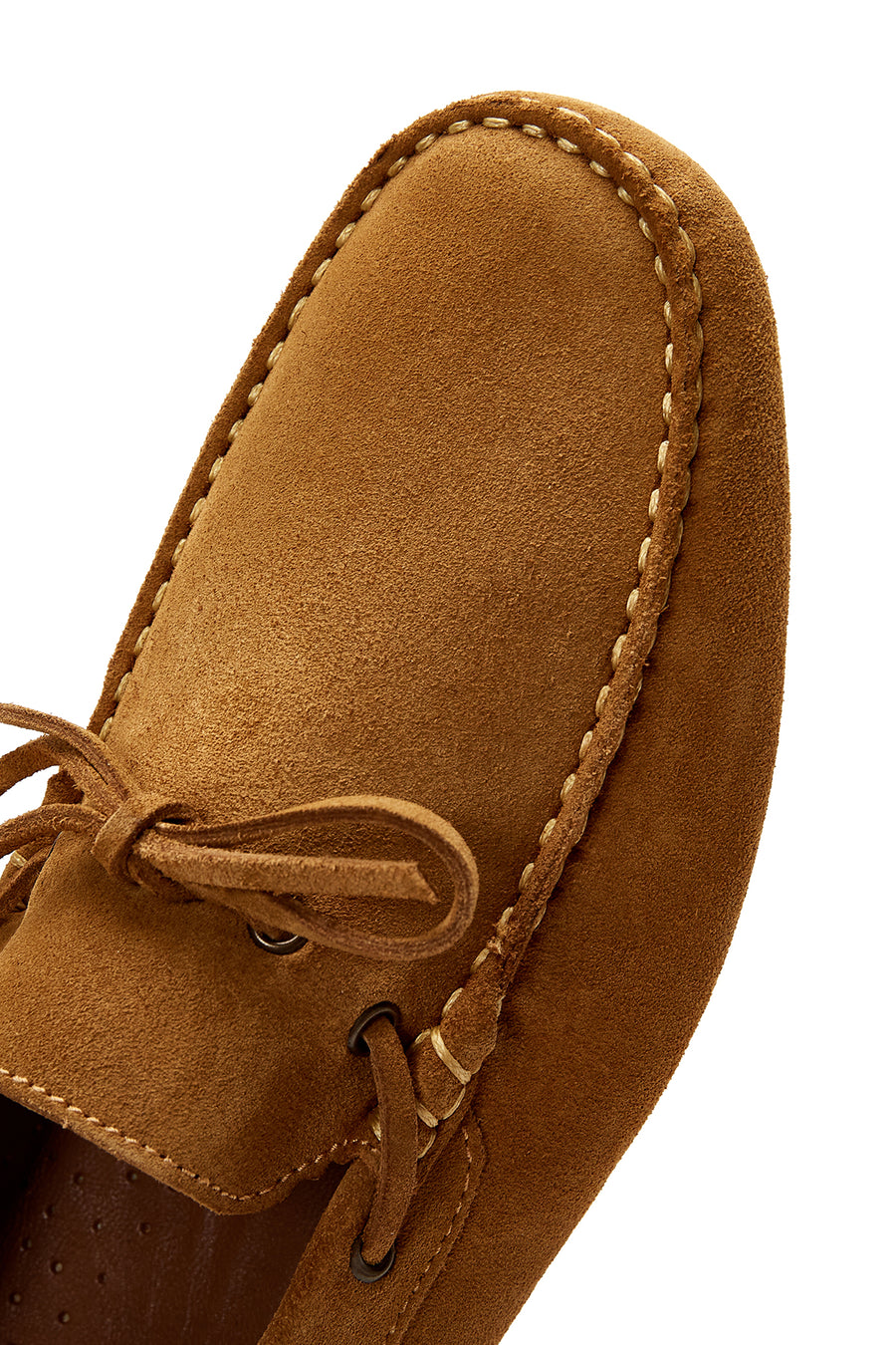 Erkek Sarı Süet Deri Casual Loafer