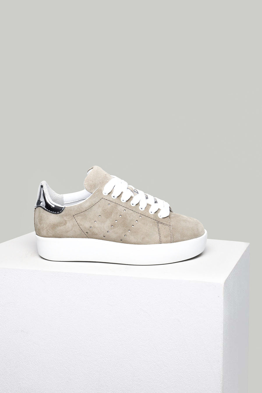 Suede Stone Women's Leather Sneaker