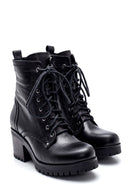 Women's Leather Heeled Boots | Derimod