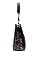 Women's Snakeskin Detailed Shoulder Bag | Derimod