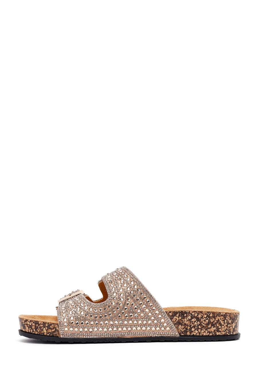 Women's Gold Stone Slippers