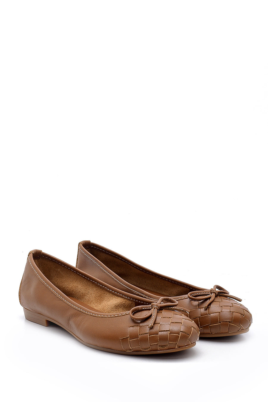 Women's Leather Ballerinas
