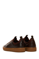 Men's Brown Leather Sneaker | Derimod