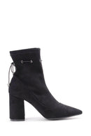 Women's Stretch Suede Boots | Derimod